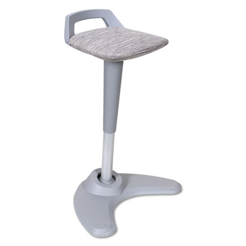 Alera Adaptivergo Sit To Stand Perch Stool, Supports Up To 250 Lb, Black