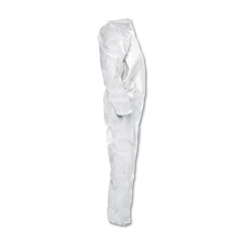 A20 Breathable Particle Protection Coveralls, Zip Closure, X-large, White