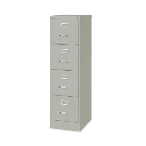 Vertical Letter File Cabinet, 4 Letter-size File Drawers, Light Gray, 15 X 22 X 52