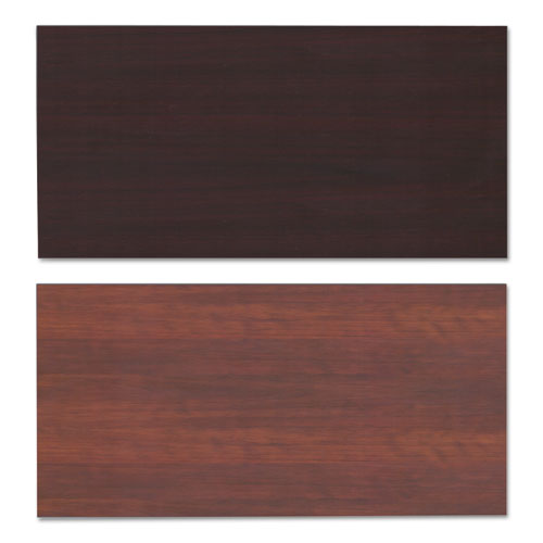 Reversible Laminate Table Top, Rectangular, 47.63 X 23.63, Medium Cherry/mahogany