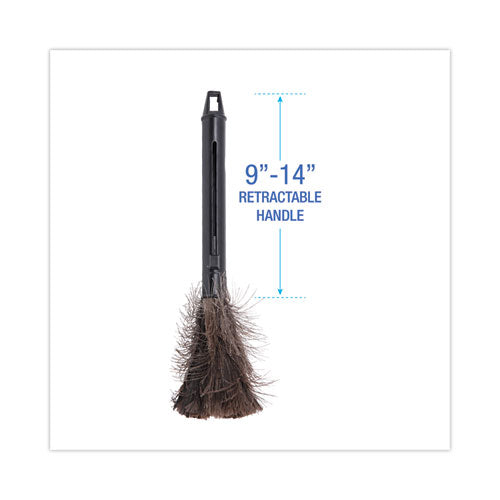 Retractable Feather Duster, 9" To 14" Handle