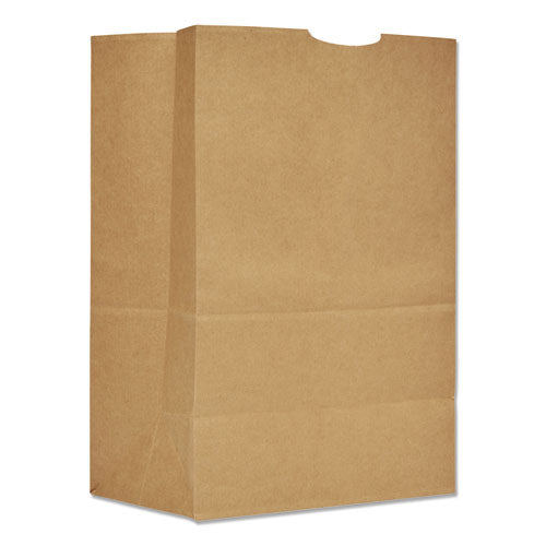 Grocery Paper Bags, 30 Lb Capacity, #2, 4.31" X 2.44" X 7.88", White, 500 Bags