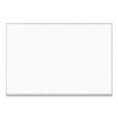Magnetic Dry Erase Board With Aluminum Frame, 72 X 48, White Surface, Silver Aluminum Frame