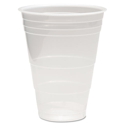 Translucent Plastic Cold Cups, 9 Oz, Polypropylene, 100 Cups/sleeve, 25 Sleeves/carton