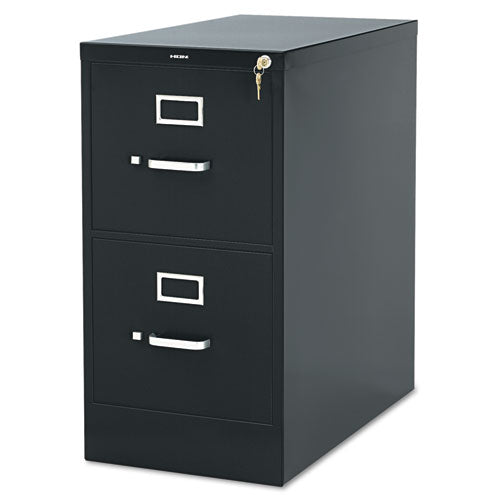 310 Series Vertical File, 2 Letter-size File Drawers, Charcoal, 15" X 26.5" X 29"