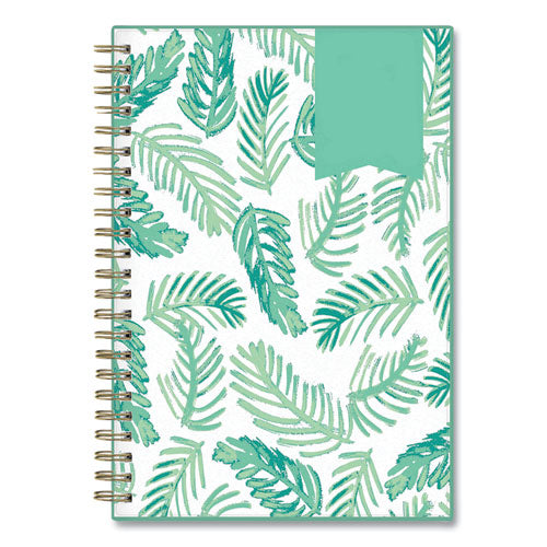 Day Designer Palms Weekly/monthly Planner, Palms Artwork, 8 X 5, Green/white Cover, 12-month (jan To Dec): 2023