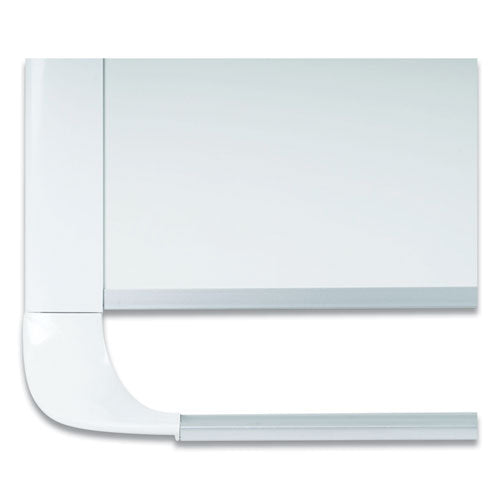 Gold Ultra Magnetic Dry Erase Boards, 72 X 48, White Surface, White Aluminum Frame