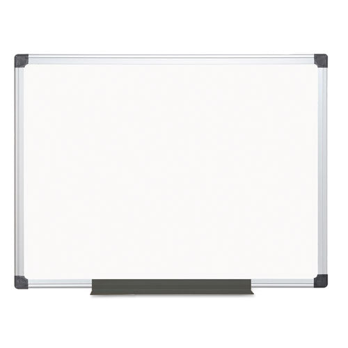 Value Lacquered Steel Magnetic Dry Erase Board, 18 X 24, White Surface, Silver Aluminum Frame