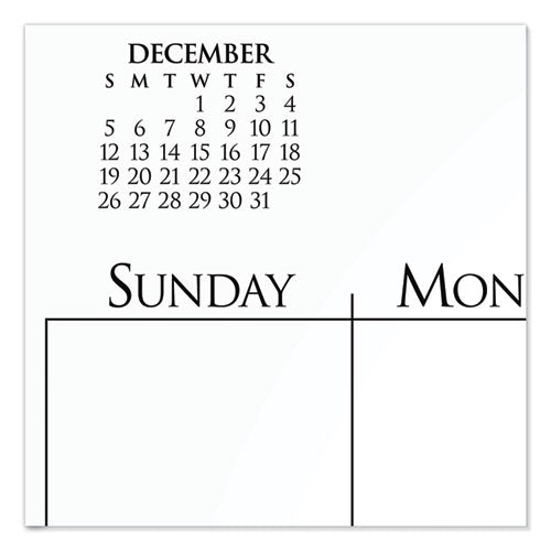 Business Monthly Wall Calendar, 15 X 12, White/black Sheets, 12-month (jan To Dec): 2023