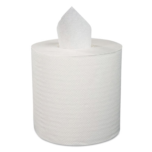 Center-pull Roll Towels, 2-ply, 7.6 X 8.9, White, 600/roll, 6/carton