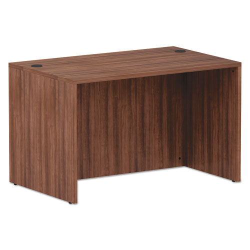 Alera Valencia Series Straight Front Desk Shell, 47.25" X 29.5" X 29.63", Espresso