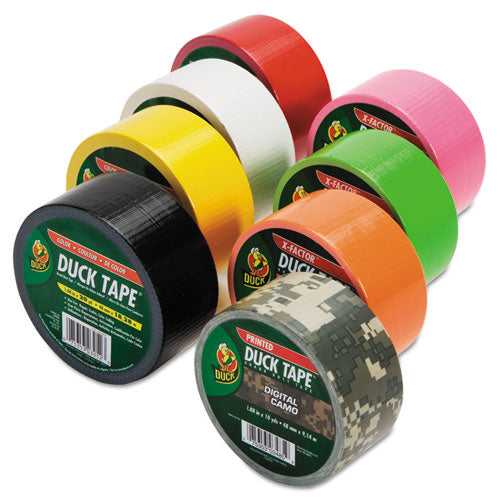 Colored Duct Tape, 3" Core, 1.88" X 15 Yds, Neon Orange