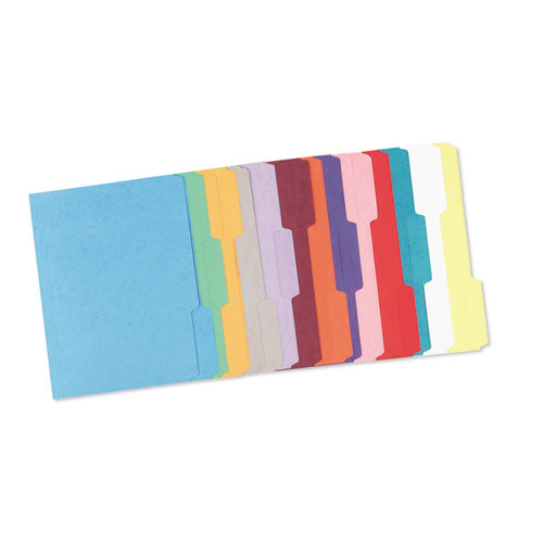 Reinforced Top Tab Colored File Folders, 1/3-cut Tabs: Assorted, Letter Size, 0.75" Expansion, Maroon, 100/box