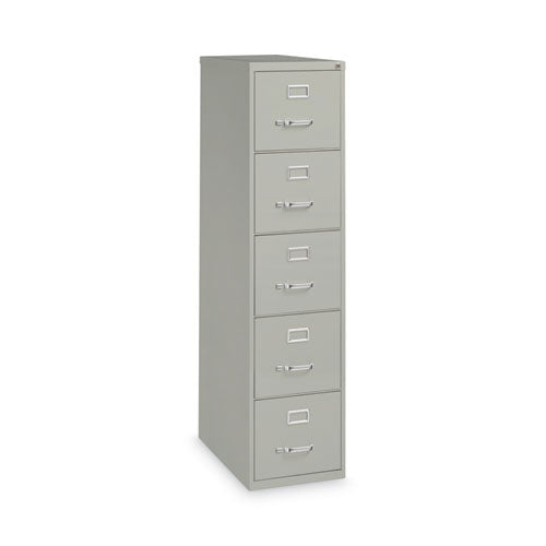 Vertical Letter File Cabinet, 4 Letter-size File Drawers, Light Gray, 15 X 26.5 X 61.37