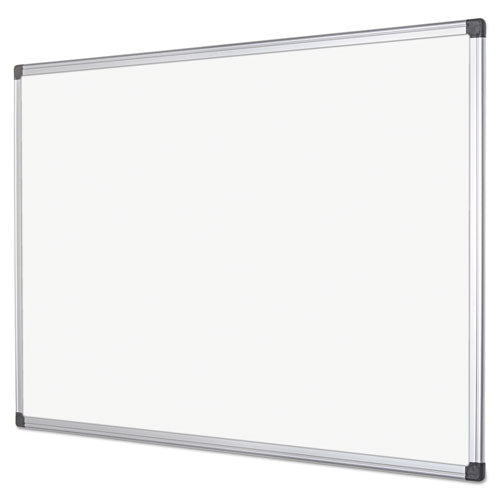 Value Lacquered Steel Magnetic Dry Erase Board, 72 X 48, White Surface, Silver Aluminum Frame