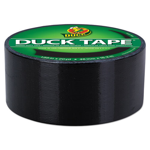 Colored Duct Tape, 3" Core, 1.88" X 20 Yds, Black