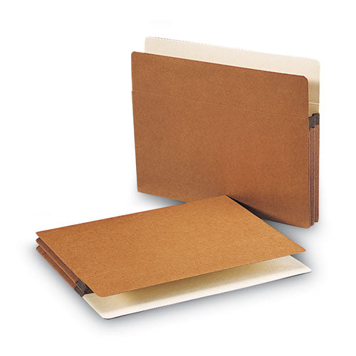 Redrope Drop Front File Pockets, 1.75" Expansion, Letter Size, Redrope, 50/box