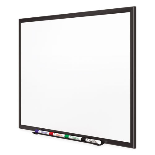 Classic Series Porcelain Magnetic Dry Erase Board, 72 X 48, White Surface, Black Aluminum Frame