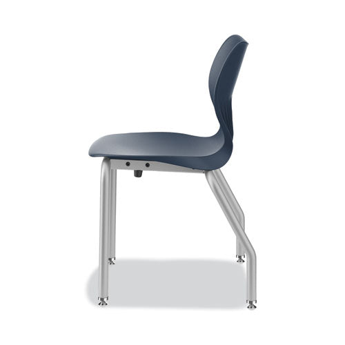 Smartlink Four-leg Chair, 19.5" X 19.63" X 31", Regatta Seat, Regatta Base, 4/carton