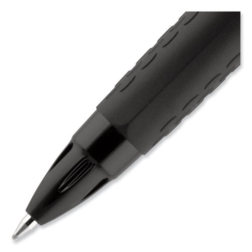 207 Blx Series Gel Pen, Retractable, Medium 0.7 Mm, Black Ink, Translucent Black Barrel