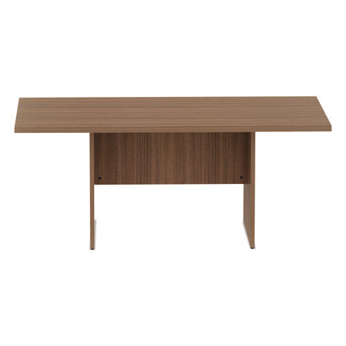 Alera Valencia Series Conference Table, Rectangular, 94.5w X 41.38d X 29.5h, Medium Cherry