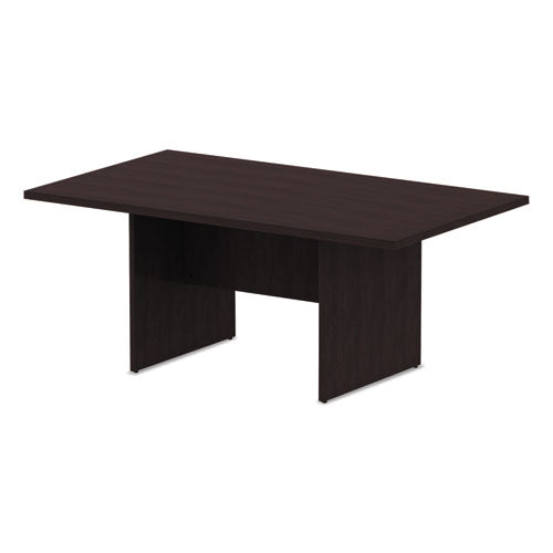 Alera Valencia Series Conference Table, Rectangular, 94.5w X 41.38d X 29.5h, Medium Cherry