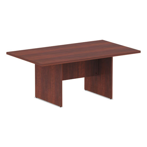 Alera Valencia Series Conference Table, Rectangular, 94.5w X 41.38d X 29.5h, Medium Cherry