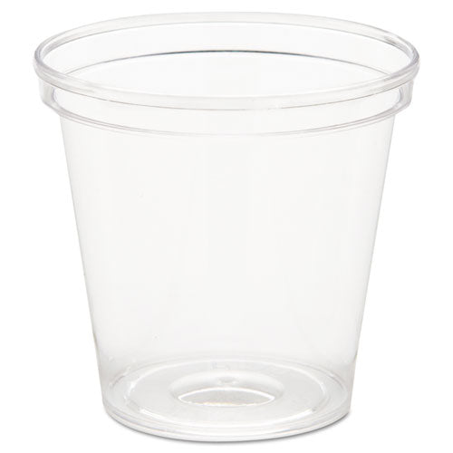 Comet Plastic Tumbler, 8 Oz, Clear, Tall, 25/pack, 20 Packs/carton