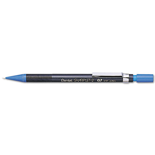 Sharplet-2 Mechanical Pencil, 0.7 Mm, Hb (#2.5), Black Lead, Dark Blue Barrel