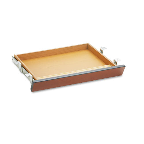 Laminate Angled Center Drawer, 22w X 15.38d X 2.5h, Harvest