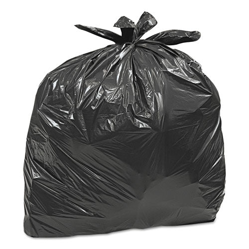 Large Trash Bags, 33 Gal, 0.75 Mil, 32.5" X 40", Black, 50/box