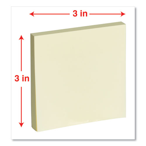 Self-stick Note Pad Cabinet Pack, 3" X 3", Assorted Pastel Colors, 90 Sheets/pad, 24 Pads/pack