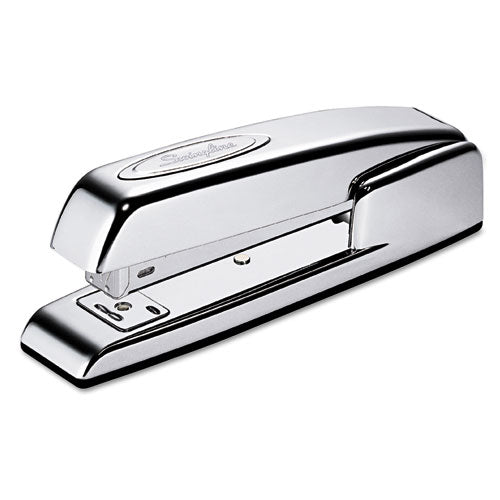 747 Business Full Strip Desk Stapler, 25-sheet Capacity, Steel Gray