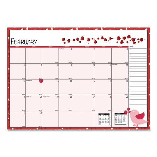 Seasonal Monthly Planner, Seasonal Artwork, 10 X 7, Light Blue Cover, 12-month (jan To Dec): 2023