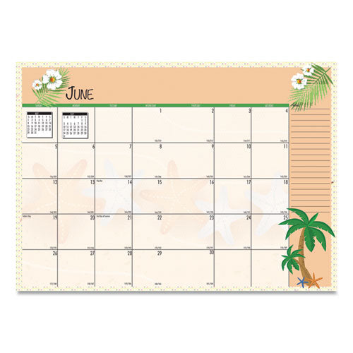 Seasonal Monthly Planner, Seasonal Artwork, 10 X 7, Light Blue Cover, 12-month (jan To Dec): 2023