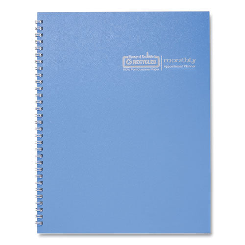 Seasonal Monthly Planner, Seasonal Artwork, 10 X 7, Light Blue Cover, 12-month (jan To Dec): 2023