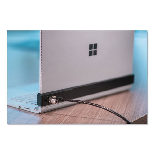 Locking Bracket For 13.5" Surface Book With Microsaver 2.0 Keyed Lock