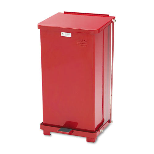 Defenders Heavy-duty Steel Step Can, 6.5 Gal, Stainless Steel