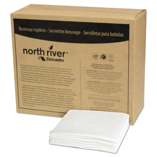 Select Luncheon Napkins, 1 Ply, 12 X 12, White, 500/pack, 6,000/carton