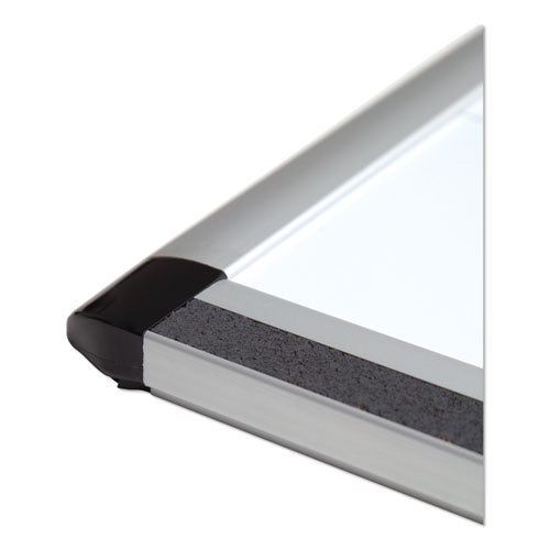 Pinit Magnetic Dry Erase Board, 24 X 18, White Surface, Silver Aluminum Frame
