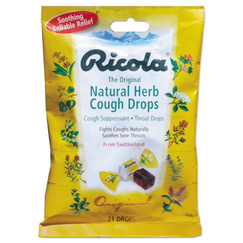 Ricola Cough Drops Natural Herb 21/pack