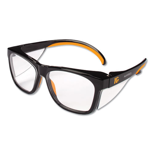 KleenGuard™ Maverick Safety Glasses Black/orange Polycarbonate Frame 12/box