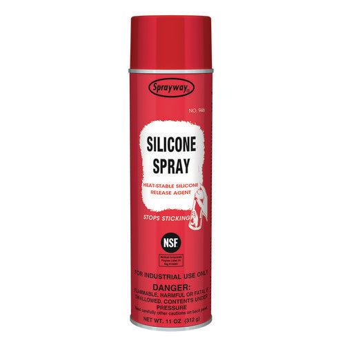 Sprayway Silicone Spray 11 Oz Aerosol Spray 12 Cans