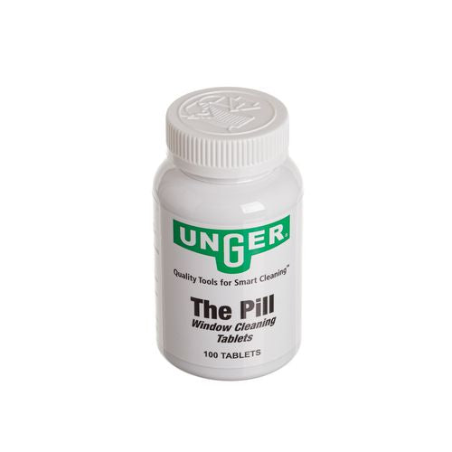 Unger Pill Window Cleaning Tablets 100/bottle 12/Case