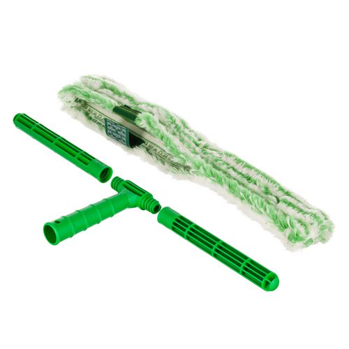 Unger Monsoon Plus Stripwasher Complete With Green Plastic Handle Green/white Sleeve 18" Wide Sleeve 10/Case