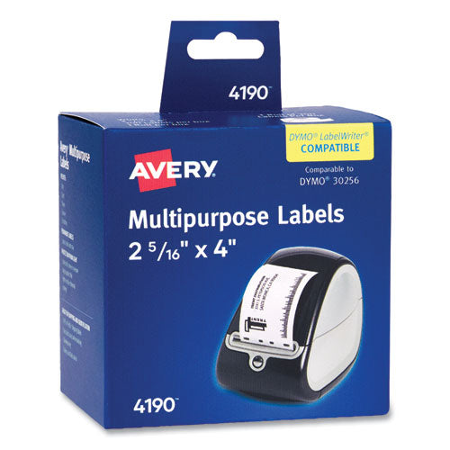 Avery Multipurpose Thermal Labels 4x2.94 300/roll 1 Roll/box