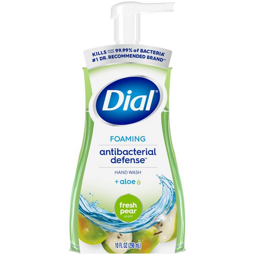 Dial Antibacterial Foaming Hand Wash Fresh Pear 8 Oz 8/Case