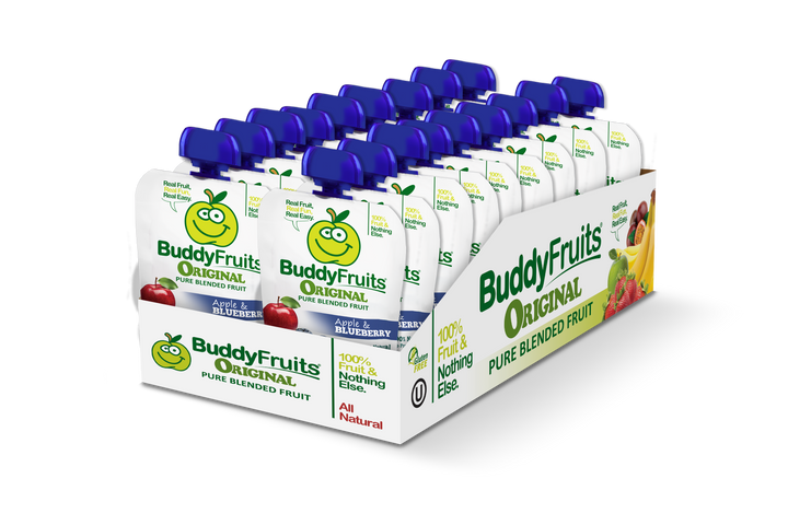 Buddy Fruits Blended Fruits Blueberry-3.2 oz. Pack-18/Case