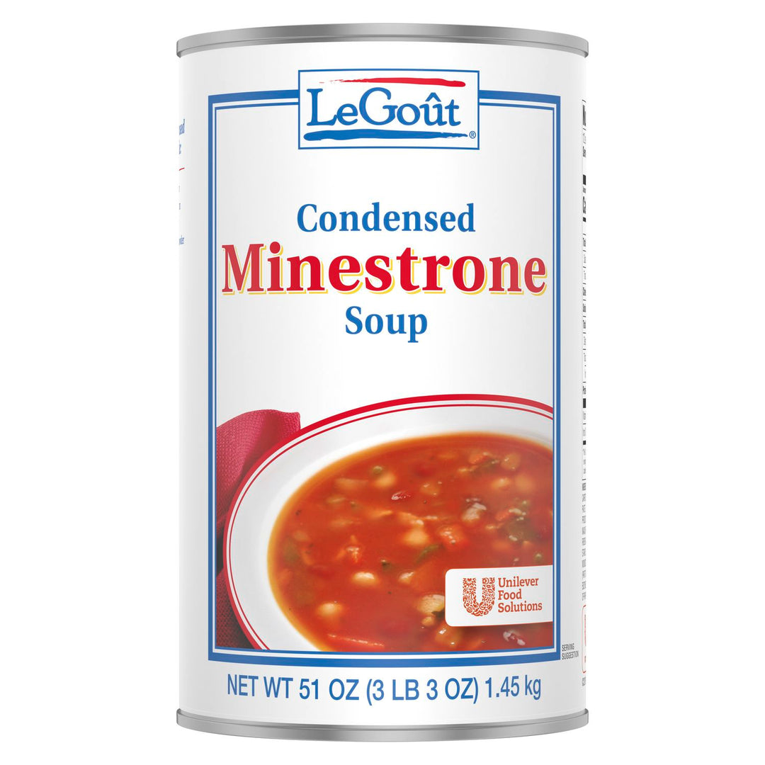 Legout Soup Minestrone International-3 Lb.-12/Case
