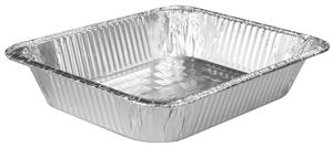 Hfa Handi-Foil Half Size Aluminum Deep Steam Table Pan-100 Each-1/Case